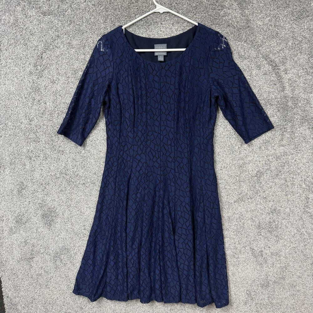 Rabbit Rabbit Rabbit Dress 6 Geometric Modest Old Money Office Siren Coquette
